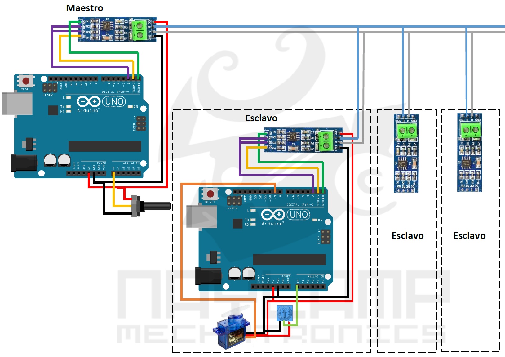 Uploaded Image: Arduino RS485 half duplex multipunto Maestro Esclavo.jpg